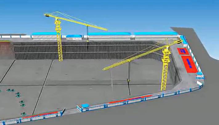 建筑施工演示动画